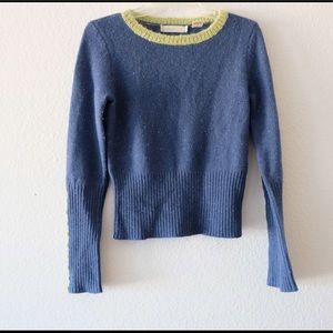 Anthropologie Sleeping on the snow Wool Sweater